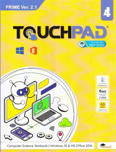 Amazon.in: Buy Orange Touchpad Computer Science 4 Prime Ver.2.1 Book ...