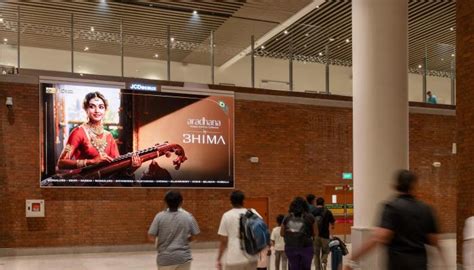 JCDecaux India Launches New Arrival Corridor LED Screen At Bengaluru ...