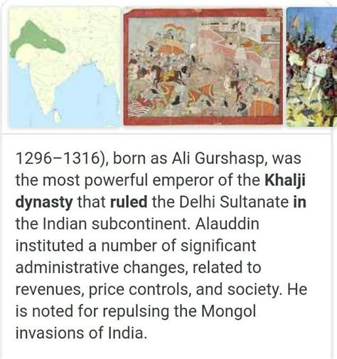 who rule over the khalji dynasty - Brainly.in
