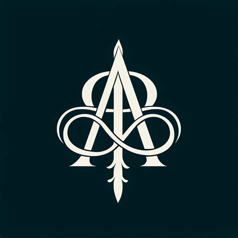 Elegant Navy Blue 'SP' Monogram Logo Design with Leaf Motifs Monogram ...