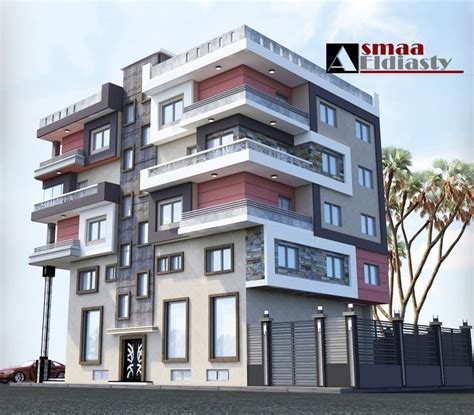 Plan and elevation design for a mixed use building | Freelancer