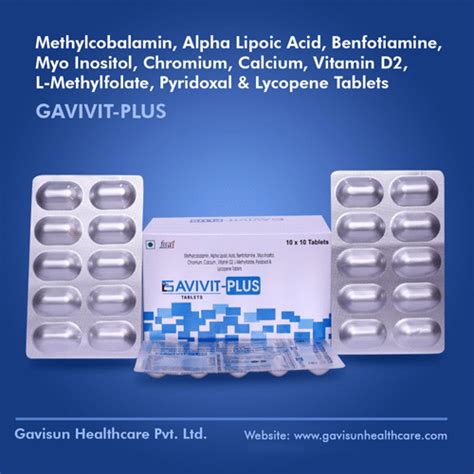 GAVIVIT-PLUS Tablets Gavisun Healthcare Pvt. Ltd.