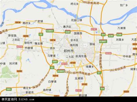 郑州地形地势地图展示_地图分享