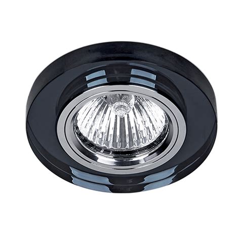 Spot lampa CR-777R/BK okrugla black glass Elmark 925777R/BK | Volim ...