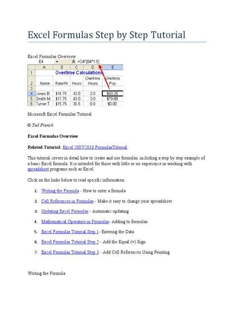 Excel-Formula Tutorial Complete 的图像结果