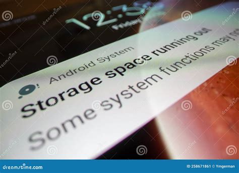 Image result for Android System Storage Spa Running Out