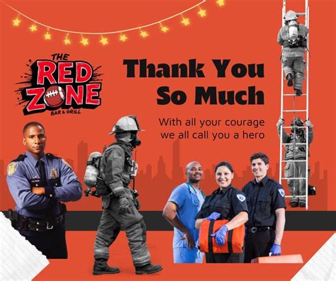 First responders day! , The Red Zone Bar & Grill, Diamondhead, 5 July ...