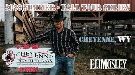 Eli Mosley at Cheyenne Frontier Days, 1210 West 8th Avenue Cheyenne, WY ...