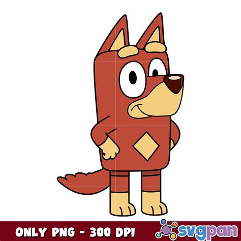 Rusty dog bluey cartoon png, Bluey characters png, cartoon bluey png – svgpan