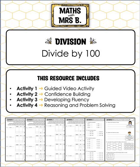 Divide by 100 | Maths with Mrs B. | Teaching Resources