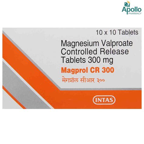 MAGNESIUM VALPROATE: Uses, Side Effects and Medicines | Apollo Pharmacy