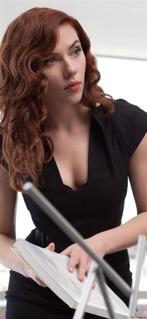 Sexy Black widow 4K wallpaper download