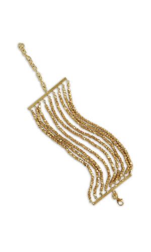 Ruhi Stunning Gold Chain Bracelet