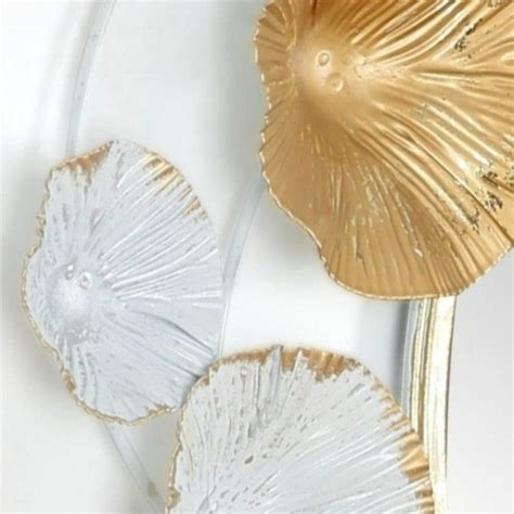 Aesthetic Lotus Leaf Bordered Wall Mirror