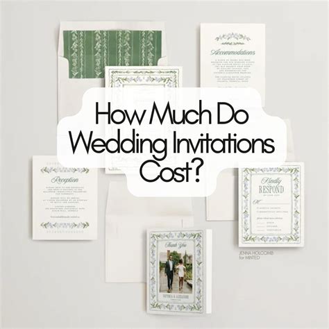 Wedding Invitation Costs: Average Prices & Budget Tips
