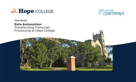 Automating Transcript Processing for Admissions at Hope College