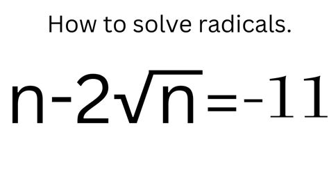 Image result for Radical Square Root