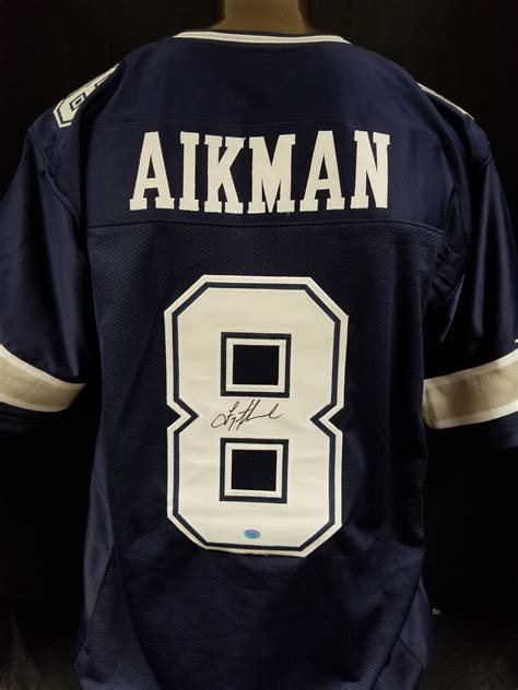 Troy Aikman Autographed & Certified Jersey