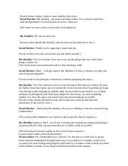 Image result for Social Worker Role Play Introduction Style