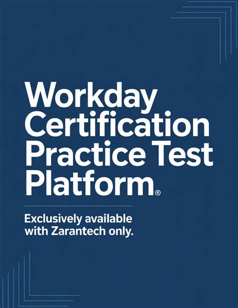 Workday Pro Certification Practice Test Platform Test Your skill before ...