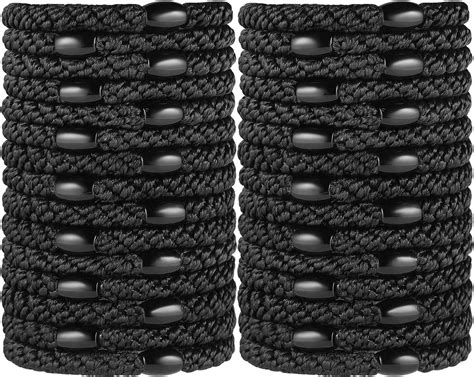 Amazon.com : WDGROW Large Braided Mens Hair Ties,Longhairs Men Bun ...