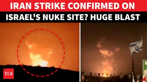 Massive explosion hits Israel’s nuclear, missile hub; Iran’s first ...
