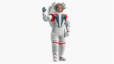 3D Modern Spacesuit On Astronaut Waving Pose Fur - TurboSquid 2112967