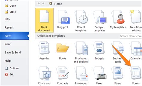 Image result for MS Word Forms for Data Collection