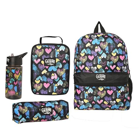 Toys Uncle Polyester Giggle By Smiggle 4 Piece Bundle Including Bag ...