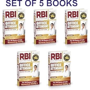 Amazon.in: Buy RBI Office Attendant – Reserve Bank of India (For All ...