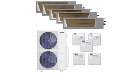 Durastar DR5H48D1212121212 48K BTU Cooling / 48K BTU Heating 20.5 SEER2 ...