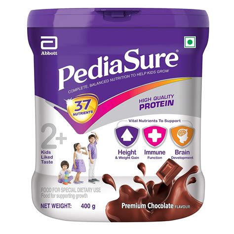 PediaSure Health and Nutrition Drink Powder for Kids Growth - 400g jar ...