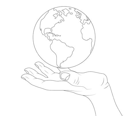 Earth Line Art 的图像结果