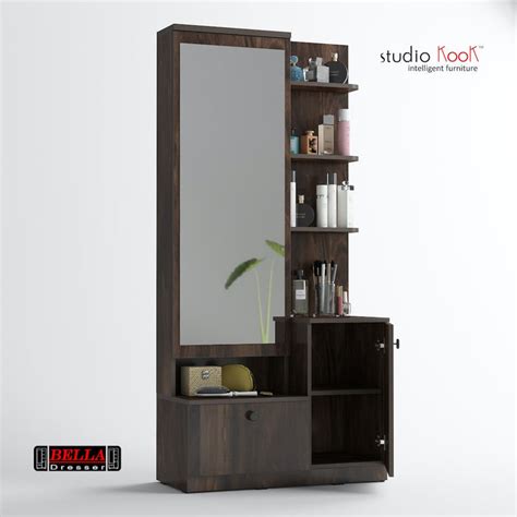 Bella Dresser Unit / Dressing Table with Mirror – StudioKook