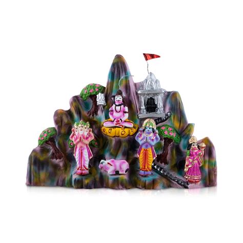 Giri - Trimoorti Statue | Vishnu Murti | Clay Sculpture