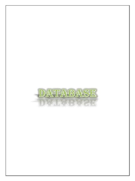 Image result for Soft File Database Examples PDF