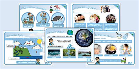 EYFS All About Water Fact Files | Twinkl (teacher made)