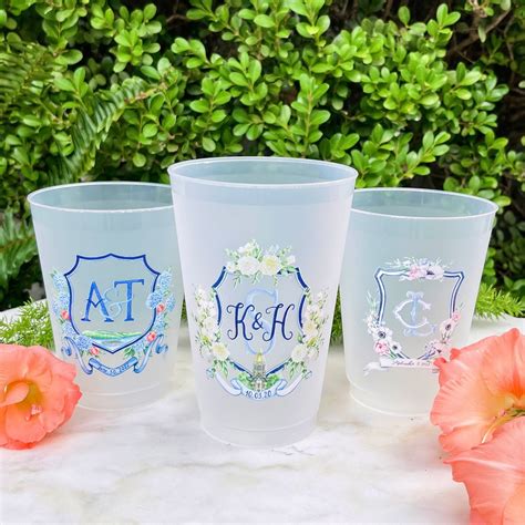 Full Color Custom Crest Frost Flex Cups - GB Design House