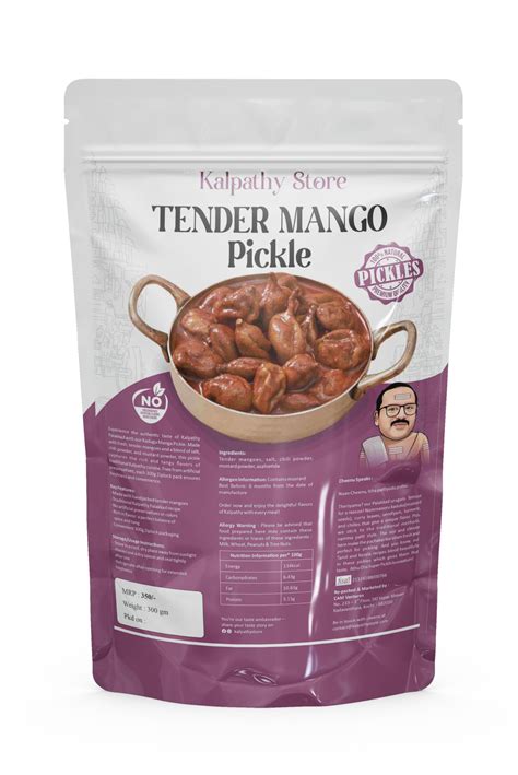 Buy KalpathyStore Tender Mango Pickle - 300g Ziplock Pack | Authentic ...