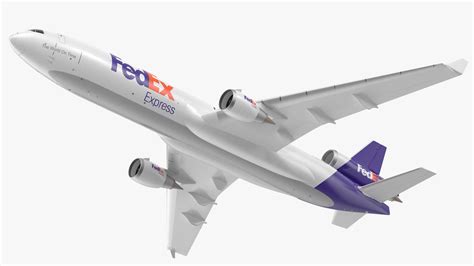 McDonnell Douglas MD11 FedEx Flight 3D Model $129 - .3ds .blend .c4d ...