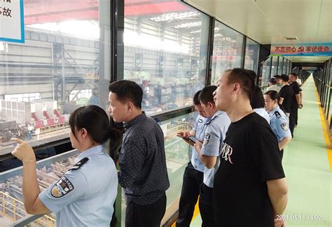 桂林市公安局出入境管理处领导来平钢参观_桂林平钢钢铁有限公司