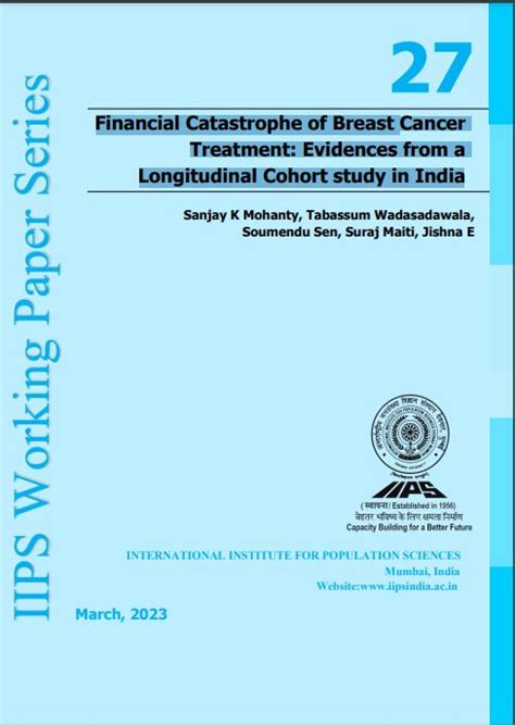 Working Papers | International Institute for Population Sciences (IIPS)