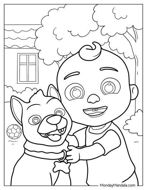 Coloring Pages Of Cocomelon