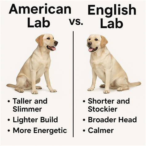 English Labrador vs American Labrador: What’s the Difference? - Kindred Pup