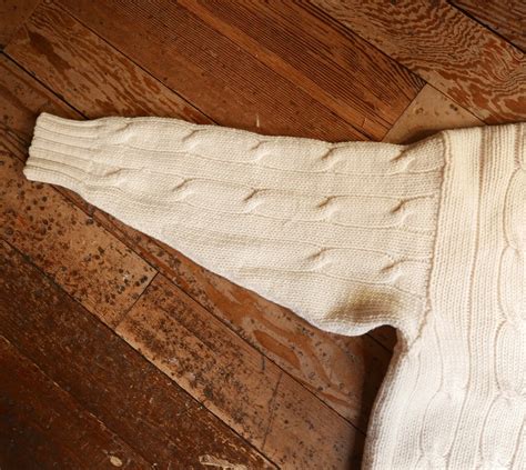 England "KENT & CURWEN" "Off-White" Cable Knitted Tops | CARBOOTS