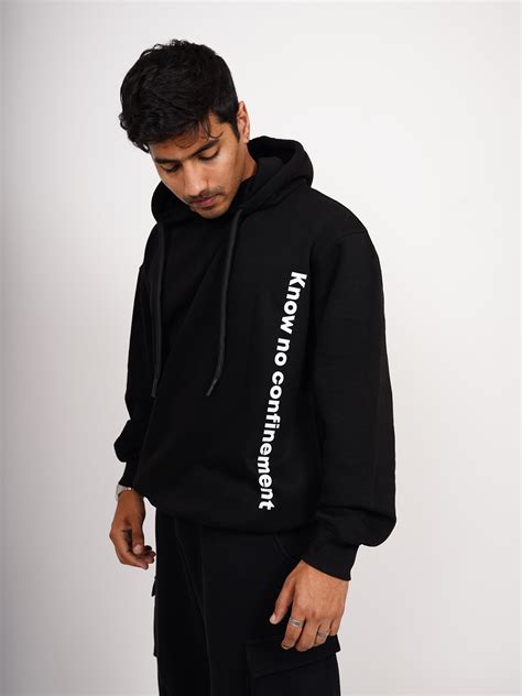 Non:Confinement : Heavyweight Baggy Hoodie For Men and Women – BurgerBae