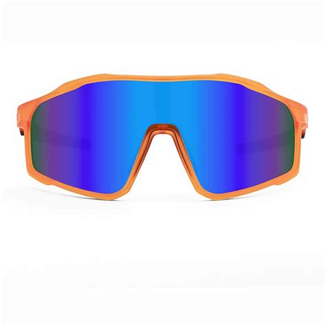 Craycol Speedy Bunny Sport Sunglasses (Blue Reflective/Orange ...