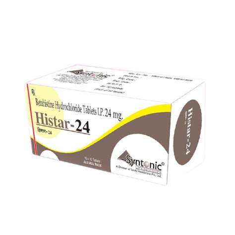 Histar-24 Tablets SANIFY HEALTHCARE PVT. LTD.