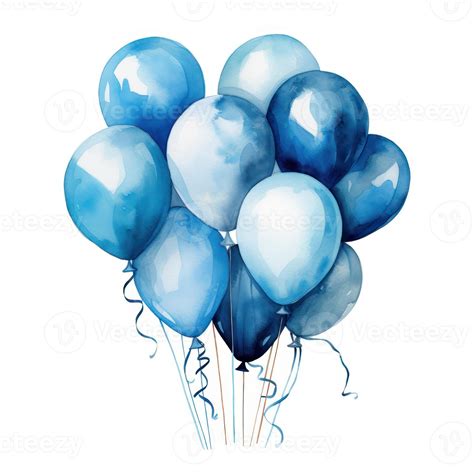 Blue Balloon Clip Art
