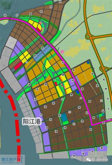 阳江城南总体规划图阳江市城市总体规划图2022已更新今日图集